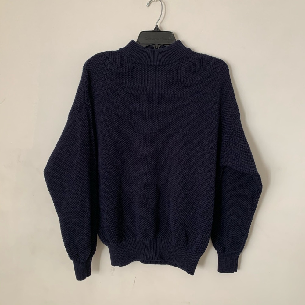 Uniqlo mockneck chunky sweater